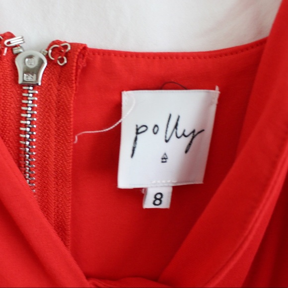 Princess Polly Red Wrap Bodycon Dress - Picture 2 of 3